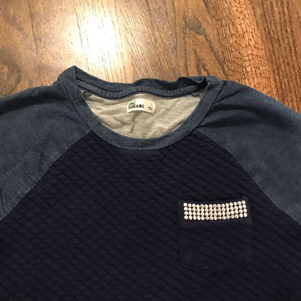 Comfy blue sweater